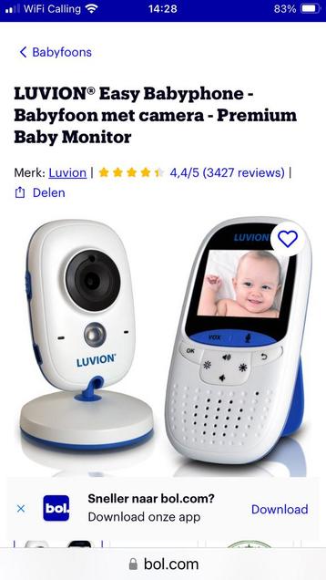 Moniteur pour bébé Luvion 