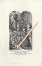 Bidprentje Adel, Verzamelen, Bidprentjes en Rouwkaarten, Verzenden, Bidprentje