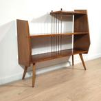 Vintage wandrek in teak, Huis en Inrichting, Woonaccessoires | Wandplanken en Boekenplanken, Ophalen, Gebruikt