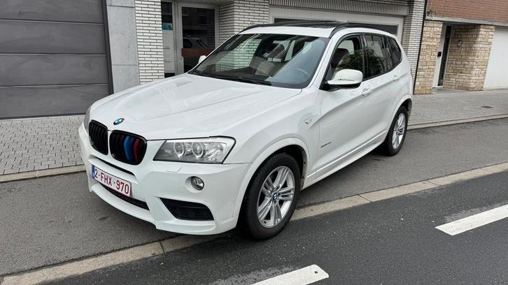 Bmw X3 X-Drive 30d M-Pakket Full Full toit Pano, Auto's, BMW, Bedrijf, X3, Diesel, Euro 5, Automaat