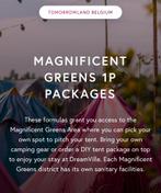 4xTomorrowland Tickets Magnificent Greens juli/juillet 25-27, Diversen, Overige Diversen, Ophalen of Verzenden