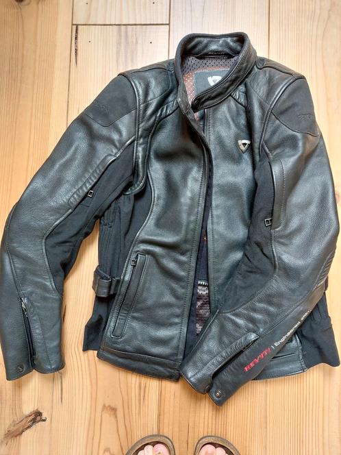 motorvest dames Revit, maat 38 à 40, leer, Motoren, Kleding | Motorkleding, Broek | leer, Dames, Tweedehands, Ophalen