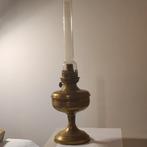Oude vintage koperen olielamp en verzamelaar, Antiek en Kunst, Verzenden