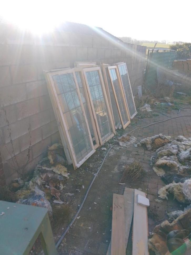 24 Glas en loden ramen, Doe-het-zelf en Bouw, Glas en Ramen, Ophalen