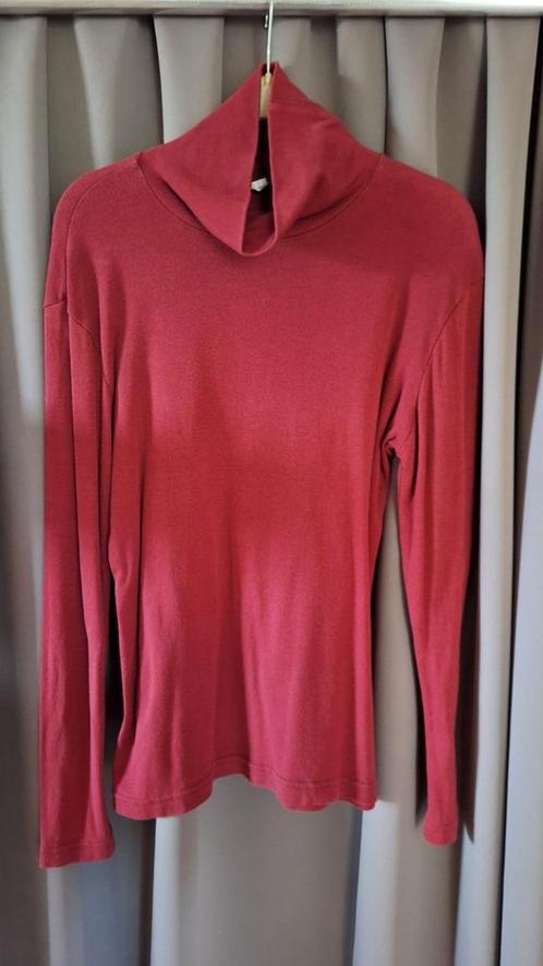 Dames rode trui met rolkraag maat Large, Kleding | Dames, Topjes, Gedragen, Maat 42/44 (L), Rood, Lange mouw, Ophalen of Verzenden
