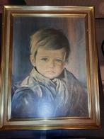 Tableau l'enfant qui pleure, G. Bragolin., Antiquités & Art, Art | Peinture | Classique, Enlèvement ou Envoi