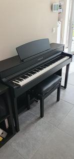 Piano numérique Yamaha CLP645, Gebruikt, Piano, Zwart, Ophalen