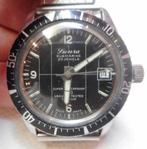 92) Sicura (Breitling) plongée mécanique vintage, calibre EB, Ophalen of Verzenden, Gebruikt