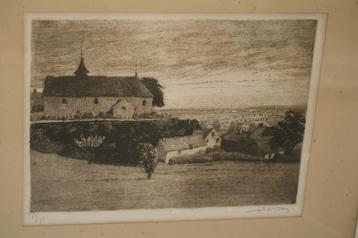 Juliaan Severin (1888-1975) - Gesigneerde ets beschikbaar voor biedingen