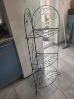 Étagère en fer forgé vers., Huis en Inrichting, Woonaccessoires | Etagères, Ophalen of Verzenden, Gebruikt