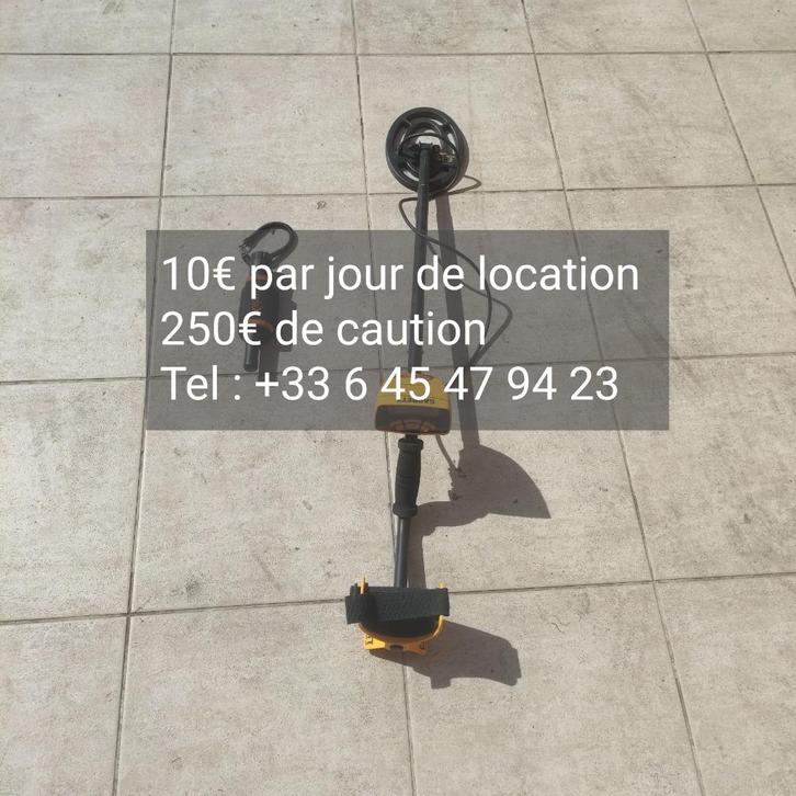 Détecteur de métaux - bijoux alliance perdu, Hobby en Vrije tijd, Metaaldetectors, Gebruikt, 30 cm of minder, Garrett, Discriminatie metaaldetectie