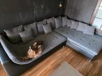 hoeksalon in stof - slaapbank, Ophalen, Gebruikt, Stof, Modern