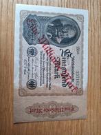 Duits bankbiljet, Timbres & Monnaies, Enlèvement ou Envoi
