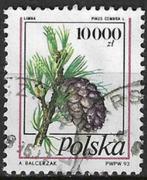 Polen 1993 - Yvert 3252 - Dennenappels (ST), Timbres & Monnaies, Timbres | Europe | Autre, Affranchi, Envoi, Pologne