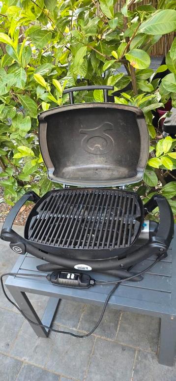 Weber elektrische grill, Tuin en Terras, Ophalen, Gebruikt