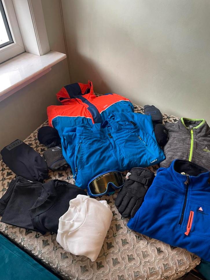 Skiset voor jongens van 12 tot 14 jaar, Kinderen en Baby's, Kinderkleding | Kinder-kledingpakketten, Zo goed als nieuw, Ophalen