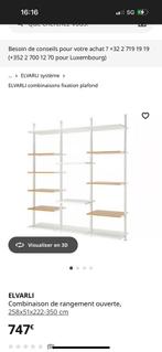 ELVARLI Combinaison de rangement ouverte à discuter, Maison & Meubles, Enlèvement, Comme neuf