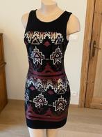 Cocktailjurkje met kleurrijke pailletten (S), Kleding | Dames, Cassis Collection, Zwart, Cocktailjurk, Ophalen of Verzenden