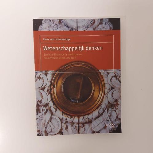 Wetenschappelijk denken - Chris van Schravendijk, Boeken, Studieboeken en Cursussen, Nieuw, Hoger Onderwijs, Beta, Ophalen
