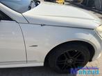 MERCEDES C klasse W204 wit C650 rechts voorscherm 2008-2011, Rechts, Gebruikt, Mercedes-Benz AG, Mercedes-Benz