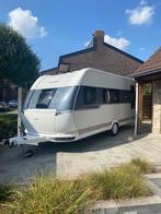 Caravan Hobby DE LUXE 490 KMF, Caravans en Kamperen, Caravans, 90 kg, Stapelbed, Hobby, Treinzit