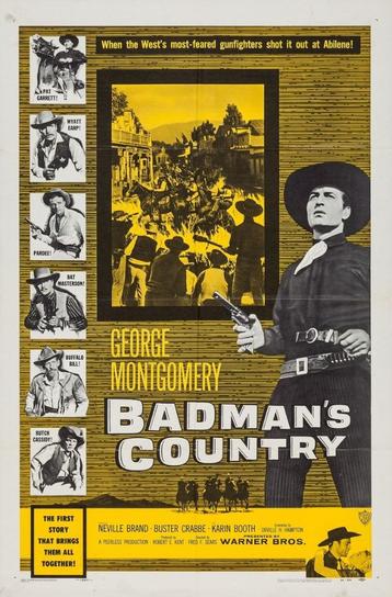 16mm speelfilm  --  Badman's Country (1958) beschikbaar voor biedingen