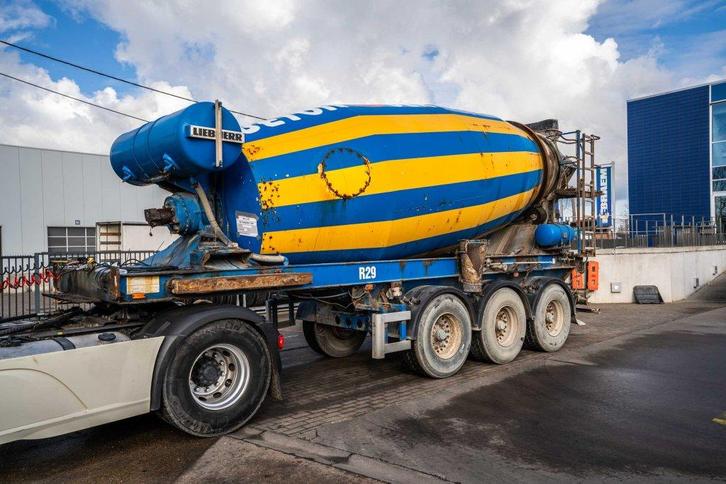 Muller BETON MIXER/MALAXEUR/MISCHER LIEBHERR 12M3 (bj 2011), Auto's, Vrachtwagens, Bedrijf, Te koop, Aanhangers en Opleggers, Overige brandstoffen