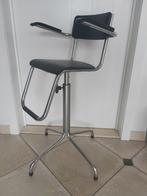 Hele leuke vintage kinder (kapper) stoel, Huis en Inrichting, Ophalen, Zwart, Eén