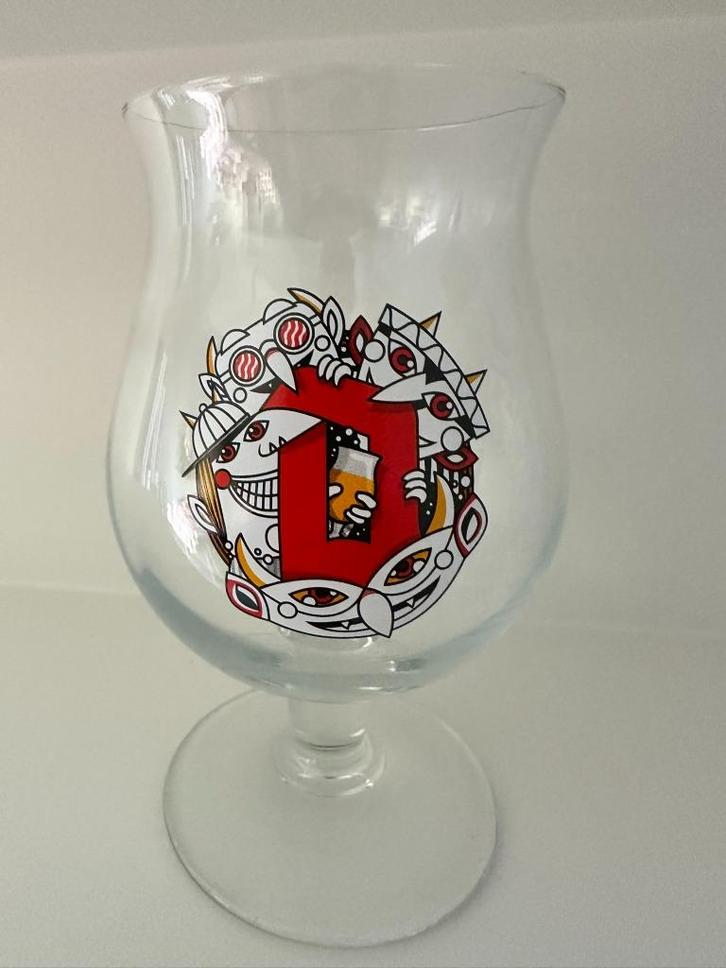 DUVEL glas Art Collection PATRICK CROES Nieuw en ongebruikt!, Verzamelen, Glas en Drinkglazen, Nieuw, Ophalen of Verzenden