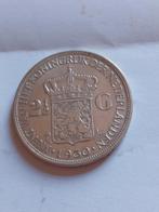 2 x 2 ,5 gulden ( zilver) 1930 en 1940, Timbres & Monnaies, Monnaies | Pays-Bas, 5 florins, Enlèvement ou Envoi, Argent