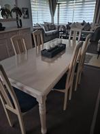 Volledige eetkamer — in zeer goede staat, Huis en Inrichting, Complete eetkamers, Ophalen, Zo goed als nieuw, Classique élégant