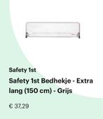 Safety 1st Bedhekje - Extra Lang 150 cm - Grijs - Inklapbaar, Ophalen, Zo goed als nieuw, Matras