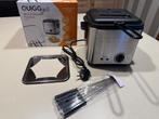 Mini friteuse/ fondue Quigg, Elektronische apparatuur, Frituurpannen, Ophalen, Zo goed als nieuw