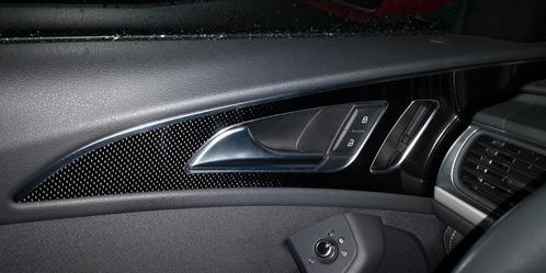 Audi C7 A6 S6 RS6 Carbon deurlijst links vooraan 4G, Auto-onderdelen, Interieur en Bekleding, Audi, Gebruikt, Ophalen of Verzenden