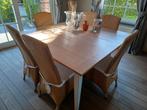 6 stoelen, Huis en Inrichting, Stoelen, Ophalen, Gebruikt, Overige kleuren, Riet of Rotan