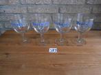 Westmalle trappistenbier glas aantal, Verzamelen, Glas en Drinkglazen, Ophalen of Verzenden, Gebruikt, Bierglas