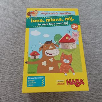 HABA gezelschapsspel ' Iene miene, mij' beschikbaar voor biedingen