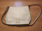 Beige tas geweven Tamaris, Handtassen en Accessoires, Tassen | Damestassen, Ophalen of Verzenden, Zo goed als nieuw, Beige