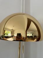 Gouden Vloerlamp van het merk MADE, Huis en Inrichting, 150 tot 200 cm, Metaal, Zo goed als nieuw, Retro vintage design