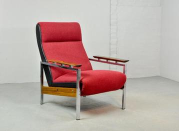 Collectie vintage design fauteuils relaxstoelen zetels 60/70 beschikbaar voor biedingen