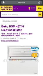 Congelateur Beko 451L, Electroménager, Congélateurs, Enlèvement, Comme neuf, À Poser, Congélateur