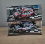 Lot 2 hyundai i20 wrc 1/43 T.Neuville-N.Gilsoul, Enlèvement ou Envoi