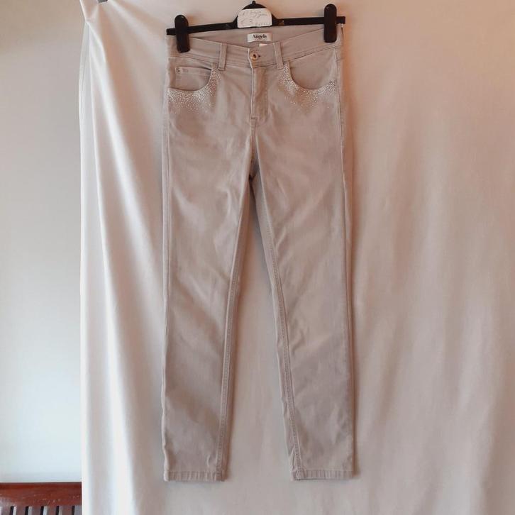 ANGELS Lichtgrijze spijkerbroek Maat: 36? Prijs: € 3, Kleding | Dames, Spijkerbroeken en Jeans, Gedragen, W28 - W29 (confectie 36)