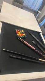 Table à dîner+billard, Sports & Fitness, Billards & Billards américains, Enlèvement, Comme neuf, Table de billard