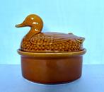 Subtil Portugal majolica eend terrine, Antiek en Kunst, Ophalen of Verzenden