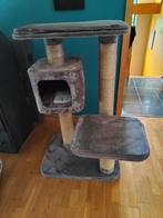 Katten krabpaal grijs, Dieren en Toebehoren, Ophalen, Zo goed als nieuw, Krabpaal