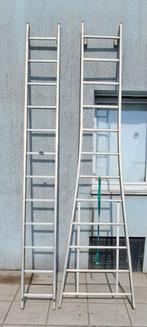 2-Delige ladder PETRY - 6 meter (2x3m) - 24 sporten (2x12), Ophalen, Zo goed als nieuw, Ladder, Opvouwbaar of Inschuifbaar