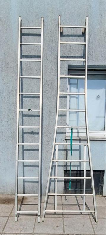 2-Delige ladder PETRY - 6 meter (2x3m) - 24 sporten (2x12) beschikbaar voor biedingen