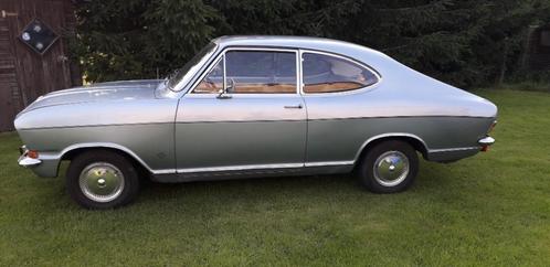 OPEL KADETT B COUPE, Auto's, Opel, Particulier, Kadett, Benzine, Coupé, 2 deurs, Handgeschakeld, Blauw, Zwart, Kunstmatig leder