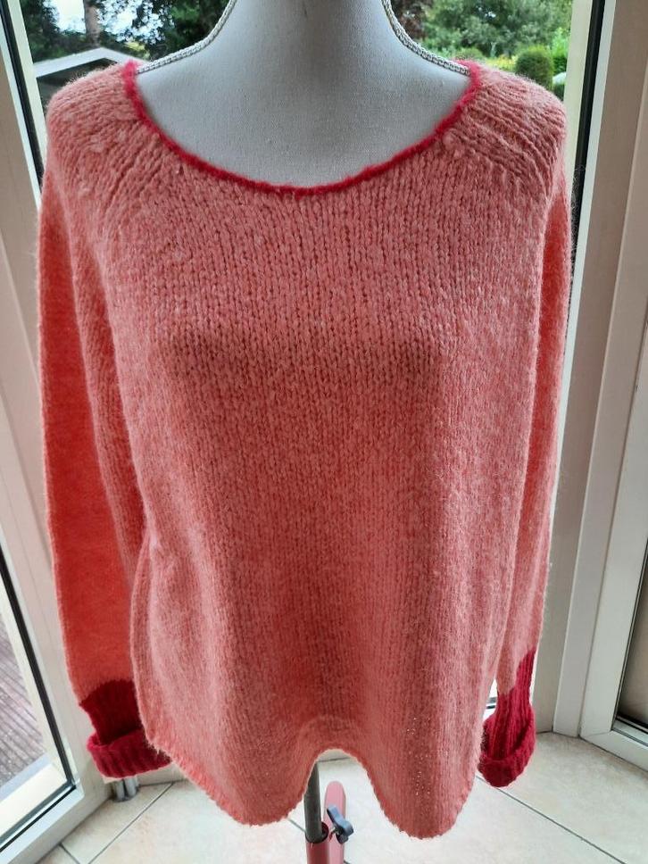 Toffe trui AXIOME - M/L, Kleding | Dames, Truien en Vesten, Zo goed als nieuw, Maat 42/44 (L), Roze, Ophalen of Verzenden